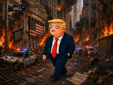 WALL STREET DOWN